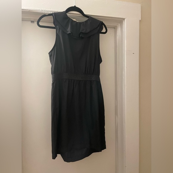 Pins and Needles Black ruffle mini dress size Large - Picture 7 of 7